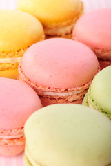 Pink macaroones