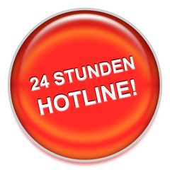 Button rot 24Hotline