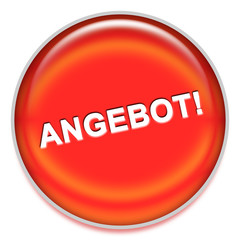 Button rot Angebot