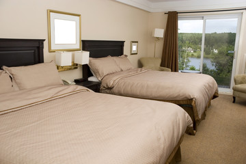 Hotel Room with a Lake View