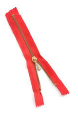Red zipper