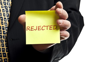 Rejected notice