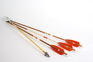Wooden arrows