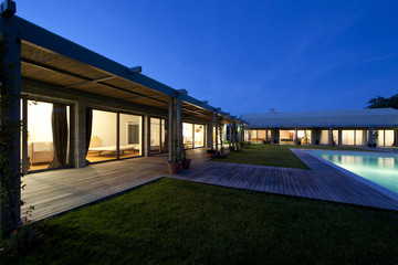 Modern stone house in Istria