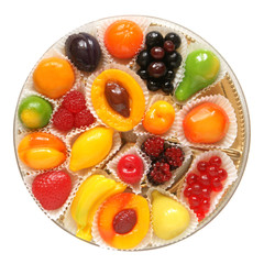 Fruit jelly in box