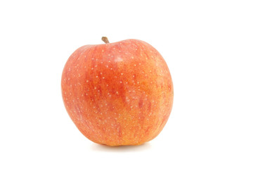 red apple isolated on white background