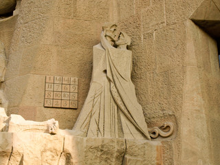 Magic square of Sagrada Familia