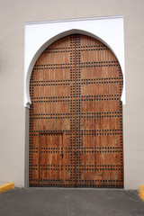La porta del palazzo reale di Casablanca - Marocco