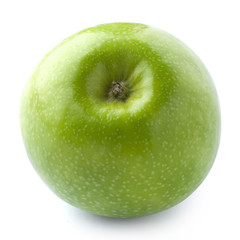 Green apple Isolated on a white background