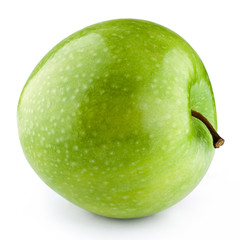 Green apples Isolated on a white background