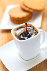 Black coffee