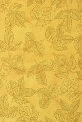 Autumn background, fabric