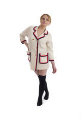 Cute retro style female