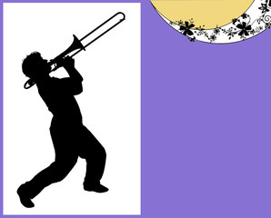 Trombonist contour