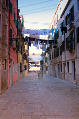 Fototapeta na wymiar ulica w Wenecji