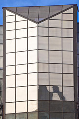 Фрагмент современного бизнес здания