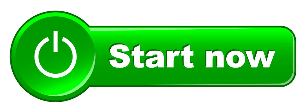START NOW Web Button (internet power on website go click here)