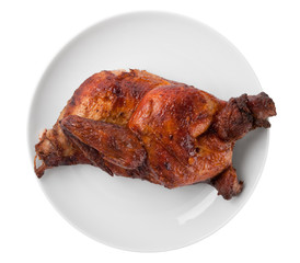 Half roasted chicken
