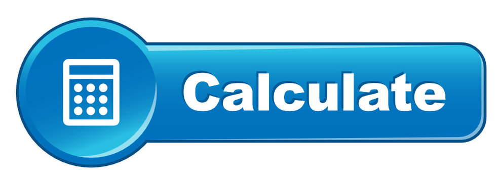 CALCULATE Web Button (online calculator mathematics tools icon) Stock  Vector