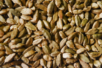 Cardamom pods background