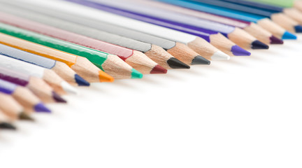 Set of color pencils