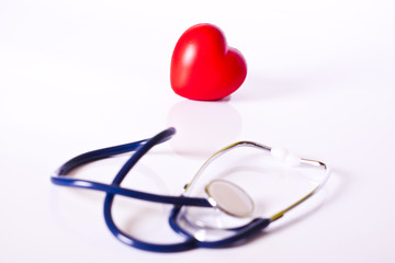 Stetoskop i serce