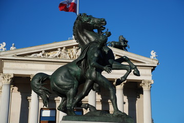 Obraz premium Parlamento di Vienna