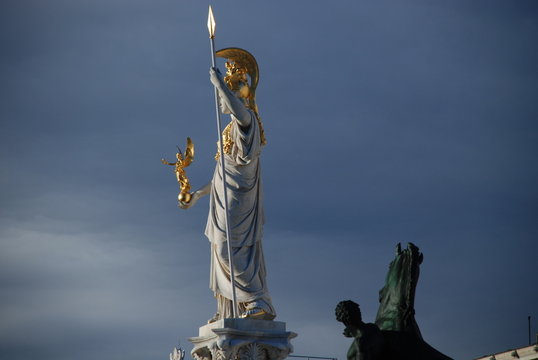 Athena Pallas, particolare di Vienna