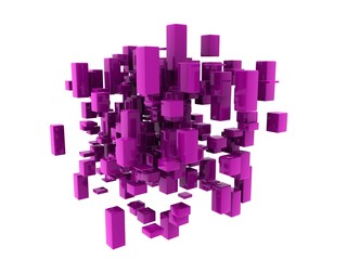 mauve cubes