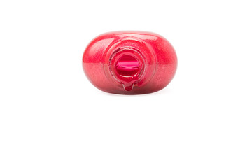 spilled nail polish
