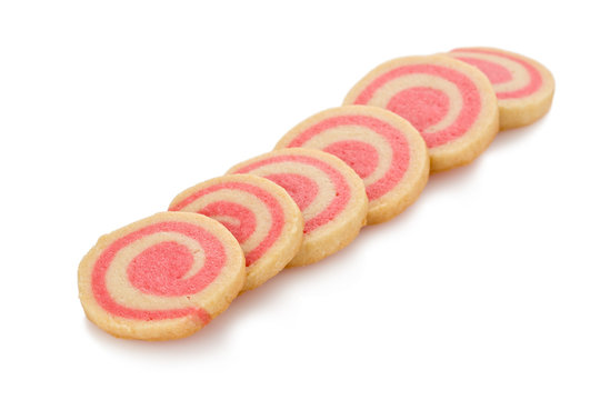 Peppermint Pinwheel Cookies