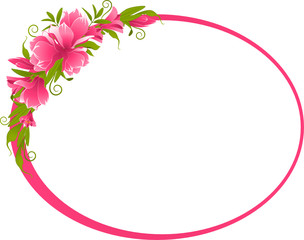 Beautiful background with flowers