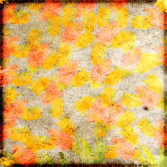 vintage floral background