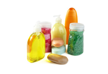 Aromatic salt soap and shampoo
