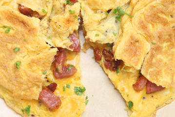 Pancetta Bacon Omelet