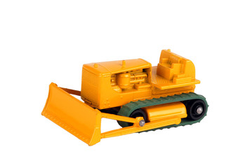 toy bulldozer with rubber tracks