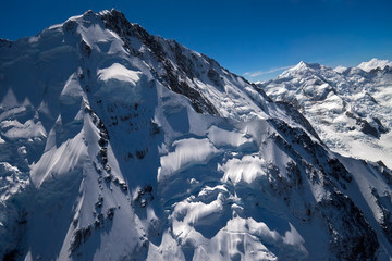 Mount Cook aerial photo