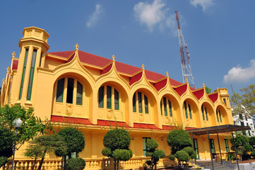 Fototapeta na wymiar Classic style thai building.