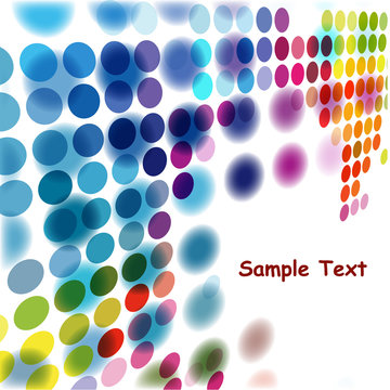 the vector abstract color background