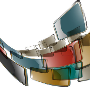 the vector abstract color background