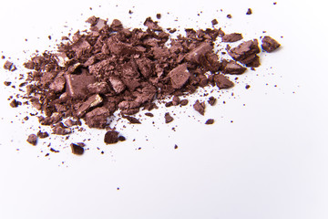 crushed eyeshadow