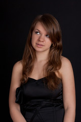 Fototapeta premium rozmarzona dziewczyna