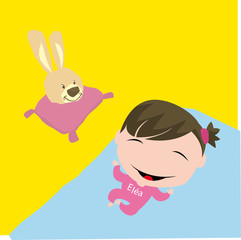 bébé doudou © memo