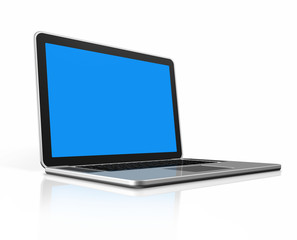Laptop computer isolated on white