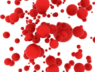 red sphere background © Jezper