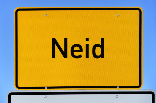 Ortsschild Neid