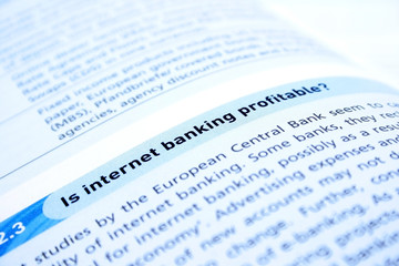 Fototapeta premium Banking