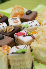 büffet bei hochzeitsfeier,dessert