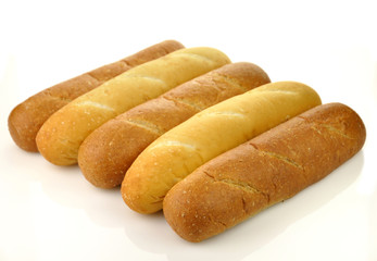 white and dark loaf of bread