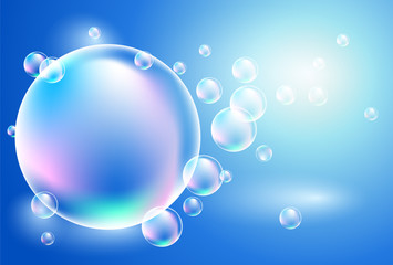 Background with bubbles